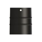 16 Lık Soba Borusu / Boy: 10 Cm / Çap: 13 Cm / Mat Siyah Emaye / Baba's Stove
