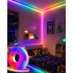 16 Milyon Renk Rgb Neon Şerit Led İç Dış Mekan Dekor Işığı