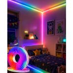 16 Milyon Renk Rgb Neon Şerit Led İç Ve Dış Mekan Dekor Işığı FRTKGT25DYMUCZZZ5MTRELEDIŞIK-4
