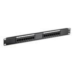 16 Port Cat6 Patch Panel 16 Port Ethernet Panel
