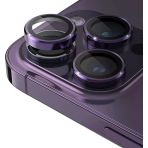 16 Pro / 15 Pro / 14 Pro / 16 Pro Max / 15 Pro Max / 14 Pro Max - Kamera Lens Koruyucu (Mor)