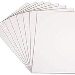 16 x A3 Köpük Pano, Beyaz, 5 mm Polistiren - Beyaz Köpük Pano, Asitsiz, Çift Taraflı Sert Hafif Tabela Foamboard El Sanatı, Çerçeveleme, Sanat Sergisi, Sunum ve Okul Projeleri için