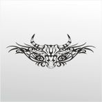 160 cm Boğa Deseni Folyo Sticker