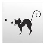 160 cm Kedi Folyo Sticker