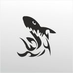 160 cm Köpek Balığı Desen Folyo Sticker