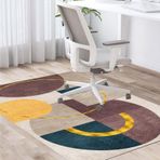 160 x 180 cm ahşap zeminler için ofis sandalyesi matı, kaymaz ve makinede yıkanabilir, tekerlekli sandalyeler, oyun ve ofis kullanımı için koruyucu, sert ve fayans zeminler için ideal