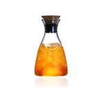 1600 ml Yüksek Kapasiteli Cam Danimarka Su Isıtıcısı Soğuk Su Suyu Dispenseri Limon Soda Kokulu Çay Potası Dağıtıcı Şarap Sürahileri | Su Coss su Isıtıcısı