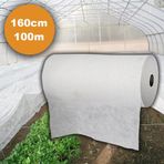 160cm X 100m AGRİL ISI DON PERDESİ, ZİRAİ DON KIRAĞI ÖRTÜ METRE 19gr KARPUZ ÇİLEK ÖRTÜSÜ, SERA TOPRAK ÖRTÜSÜ