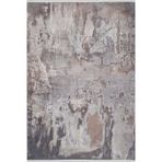 160x300 cm Jaranwala Kahverengi Modern Yün El Dokuma Modern Geometrik Etnik Eskitme Desenli Boho Oturma Odası Salon Yolluk Koridor Mutfak Halısı