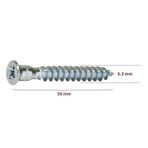 1615-kabin Alyan Vidası 50mm