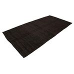 162x330 cm Çizgili Kilim Kahverengi Çizgili Yün El Dokuma Modern Geometrik Etnik Eskitme Desenli Boho Oturma Odası Salon Yolluk Koridor Mutfak Halısı