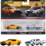 1:64 Hot Wheels Premium Car Culture 2'Li Paket 71 Amc Javelın & Amc Rebel Machıne Hbl96 - Jbl06
