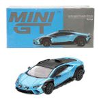 1:64 Mini Gt Lamborghini Huracan Sterrato Blue Aegir Diecast Model Araba