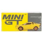 1:64 Mini Gt Lancia Stratos HF Stradale Giallo Fly Diecast Model Araba