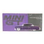 1:64 Mini GT Lincoln Capri Hot Rod 1954 Purple Metallic Diecast Model Araba