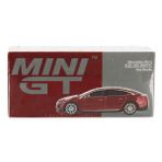 1:64 Mini GT Mercedes-Benz EQS 580 4MATIC Red Metallic Diecast Model Araba