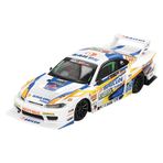 1:64 Mini Gt Nissan LB-Super Silhouette S15 SILVIA 2023 Formula Drift Japan Diecast Model Araba MGT00895-BL