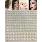 165 Adet Incili Stıcker Saç Vücut,Tırnak,Yüz Taşı, Lastik Toka Seti, Toka Organizer, Toka, Kız Çocuk Toka, Toka Organizer