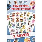 165 Adet Pawpetrol Sticker Seti - Kalem Suluk Defter Cam Masa Laptop Tablet Sticker Suya Dayanıklı - Çok Renkli
