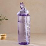1650 ml Pipetli Motivasyon Matarası - Zaman Çizelgeli Büyük Boy Sporcu Su Şişesi ve Suluk