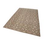 165x263 cm Kareli Kilim Kırmızı Kareli Yün El Dokuma Modern Geometrik Etnik Eskitme Desenli Boho Oturma Odası Salon Yolluk Koridor Mutfak Halısı