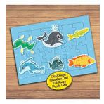 167PZ Farklı Balık Çeşitleri Çocuklara Özel Puzzle Yapboz Tablo
