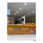 169 R Wc 35 mm Iç Kapı Gömme Kilidi Ahşap Banyo ve Wc Kapı Kilidi Nikel Kale