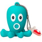 16GB USB Flash Sürücü, Memory Stick Çizgi Film Memory Stick Flash Bellek Çubuğu, Kalem Sürücü Okul Ofis Araba PC Dizüstü Bilgisayar için (16GB, Ahtapot)