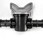 16mm Mini Vana Gri 50 Adet Damlama Sulama Ek Parçası