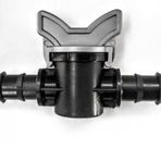 16mm Mini Vana Gri 500 Adet Damlama Sulama Ek Parçası