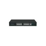 16Port 200W Full Poe 08Ods-16P2u-200 10/100 2X-Uplınk Yönetilemez Switch