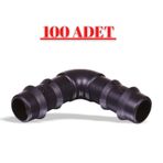 16X16 Kurtagzı Dırsek Plastık Damlama 100Lu Paket