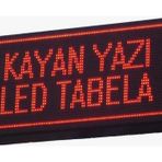 16x256cm Kayan Yazı Led Tabela