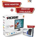 17" 43 Ekran 12V Full Hd Karavan - Tekne - Yat Lcd Monitör Tv Ve Highstar Dahili Wifili Uydu Alıcısı