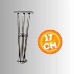 17 Cm Metal Boncuklu Koltuk Ayağı Mobilya Ayağı Ünite Ayağı Konsol Ayağı Puf Berjer Ayağı