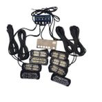 17 Fonksiyonlu Cakar Lamba 12-30V 24 Led 8 Adet Kirmizi*Mavi Set / Lapa548