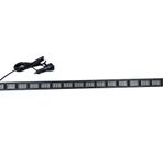 17 Fonksiyonlu Çakar Lamba 85Cm Kırmızı-Mavi 12-30V / Lapa199-1