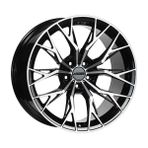 17 Inç 5X98 Arceo Roma Egea Doblo Uyumlu Siyah Elmas Kesim Jant Modeli Fiat (4 Adet)