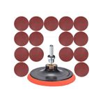 17 Parça Cırt Zımpara Seti + Matkap Aparatı 115 Mm (465635280)