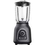 1,75 L Cam Blender 1400W Paslanmaz Çelik 6 Bıçaklı Smoothie Mikseri - Siyah