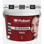 17,5kg / 12,5 Lt Polisan Elegans Extra Antiküf Antibakteriyel Iç Cephe Duvar Boyası Her Renk Kartela Rengi - Sahra Beji
