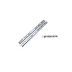 17mm 310 mm uzunluK Teleskopik Ray Çekmece Kızağı Çekmece Rayı (17X31,0 MM) 17x310