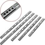 17mm Teleskopik İnce Çekmece Rayı - 31cm (2 parça set)