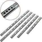 17mm Teleskopik İnce Çekmece Rayı - 44cm (2 parça set)