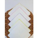17x17cm 10'lu Ekebaby %100 Pamuk Penye Kumaş Bebek Ağız Bezi Mendili