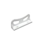 17x25 mm Plastik Sineklik Büyük Tutamak 5 Adet - Beyaz Renk Pencere ve Kapı Sinekliği Tutamağı - Dayanıklı Plastik Sineklik Tamir Takımı Aksesuarları - Standart Ölçü Kolay Montaj Büyük Tutamak Kol