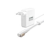 18.5V 4.6A 85W Laptop Adaptörü - L Tip - Apple Macbook Uyumlu - Beyaz Hd797