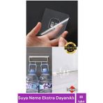 18 Adet Süper Güçlü Şeffaf Çerçeve Askısı Lekesiz Duvar Yapışkanı Mutfak Banyo Raf Tutucu Aksesuarı