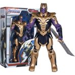 18 cm 7 Inç Demir Adam Örümcek Adam Kaptan Amerika Hulk Thanos El Oyuncak (Yurt Dışından) - Beyaz - Lacivert