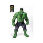 18 CM Eklemli Işıklı Hulk Figür - Avengirs Yeşil Dev Figür - Hulk Karakter Yeşil Dev Adam